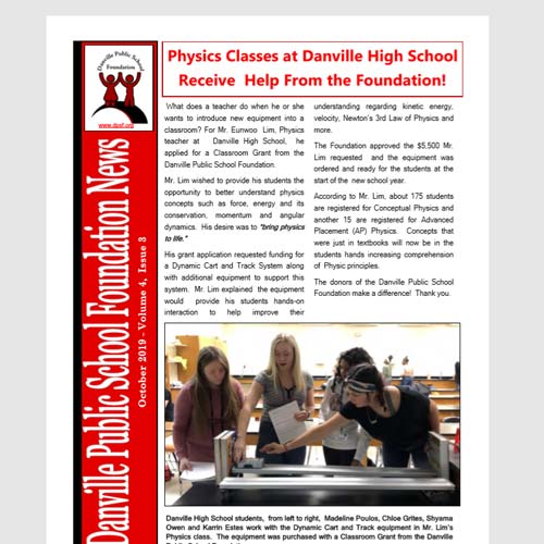 October 2019 Newsletter